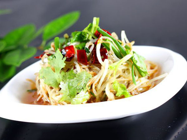 拌绿豆芽